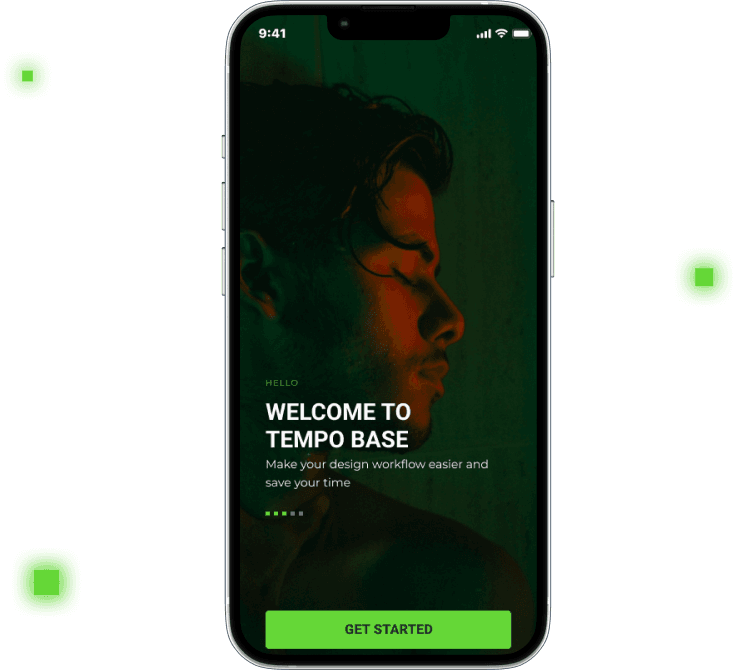 music ui ux design services