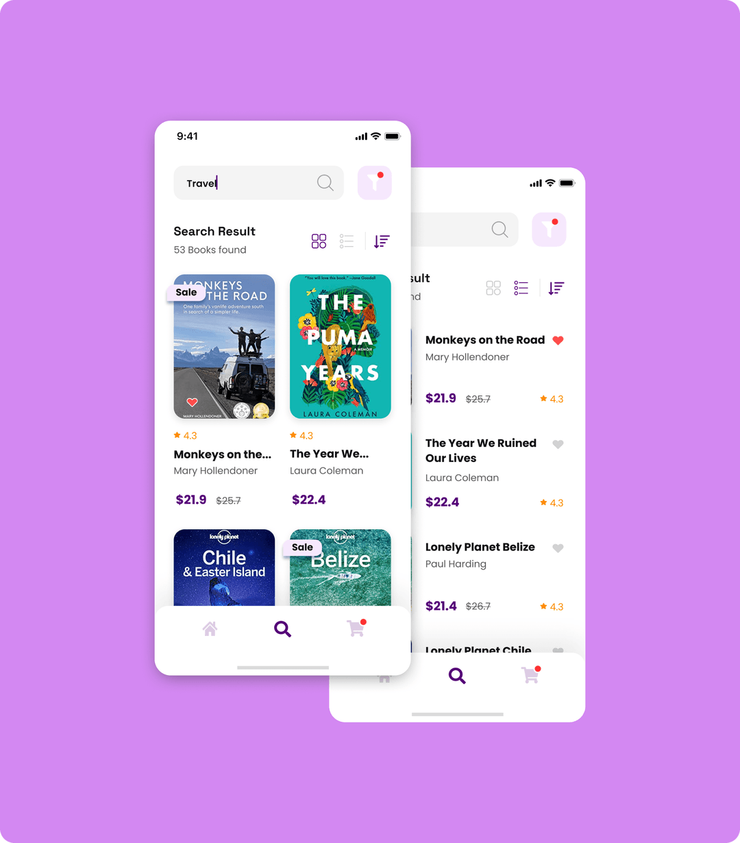 Starbooks search feature