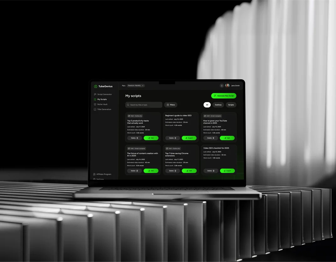 Script generator platform