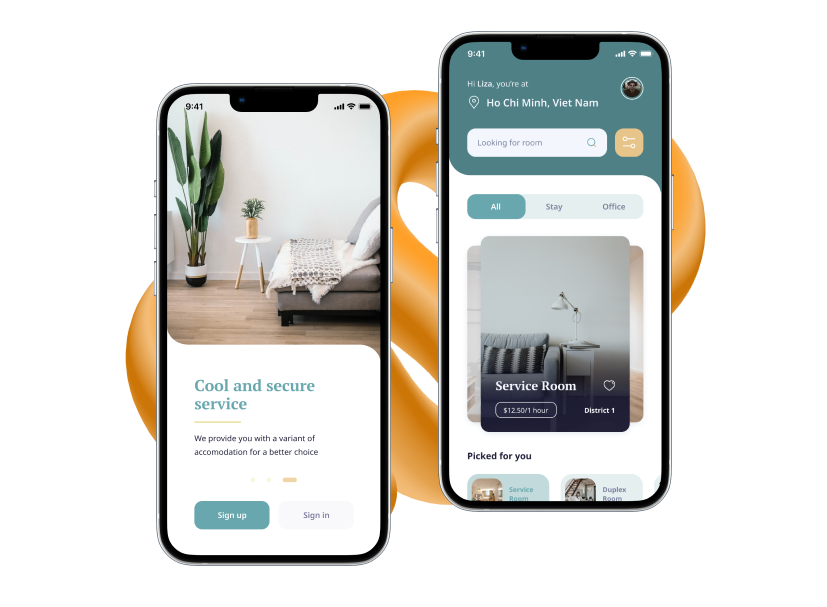 E-booking – Apartments Booking App Portfolio